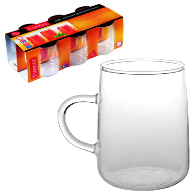 szkl.żaro baryłka 0.25l. (6szt) 1
