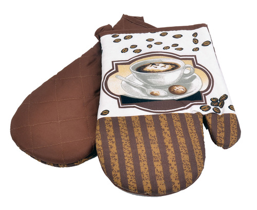 2 rękawice kuchenne kawa filiżanka Cappuccino 1