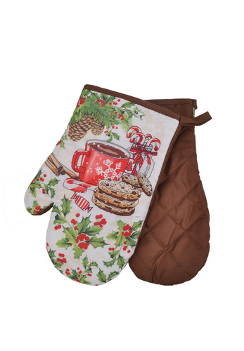 2 rękawice kuchenne Świąteczne (holiday) F119241 z magnesem 1