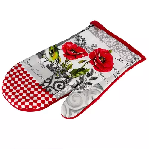 2 Rękawice kuchenne Flower II F21S123C z magnesem 1