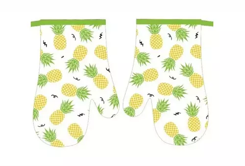 2 Rękawice kuchenne Fruits ananasy z magnesem 1