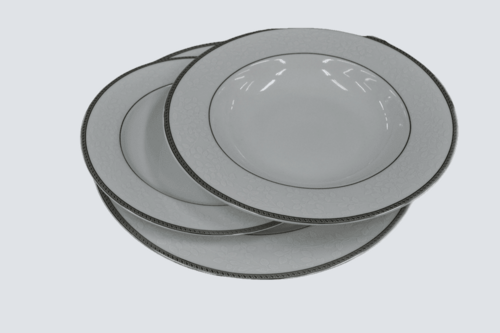 0883F/1134 kpl talerzy 6/18 New Hollis Platin Class 1