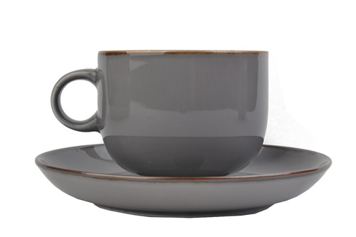 1157 Filiżanka/spodek 0,26/15,5 AP102 Rustic Gray 1