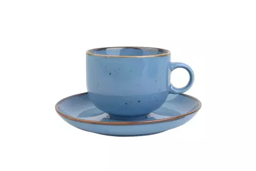1159 Filiżanka/Spodek 0,26/15,5 AP102 Rustic Blue 1
