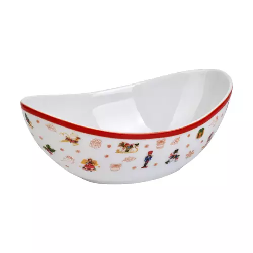 0986 Patera owalna 17cm Cicha noc 1