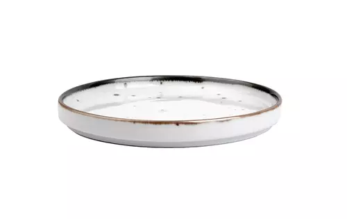 1108 Talerz deserowy Basic 21cm Cottage White 1