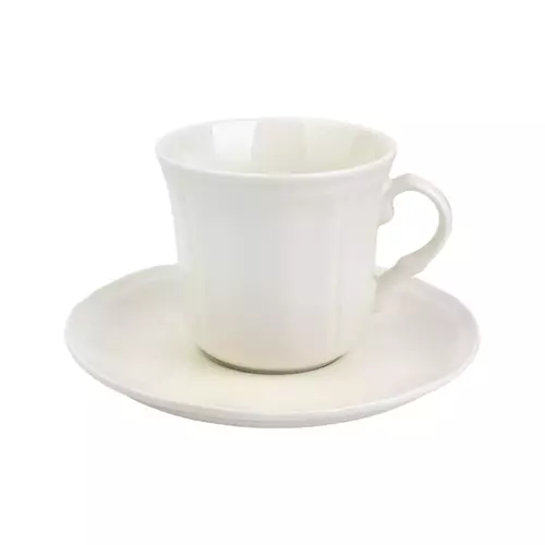1229 Filiżanka 200ml/Spodek 15cm Gino Cream 1