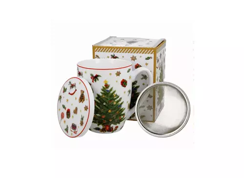 Duo Kubek z zaparzaczem Christmas Tree 1