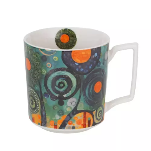 Duo Kubek Modern Twisted Trees 1