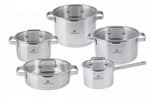 342M kpl garnków 10 el. Prestige Plus 1,5L/3L/2,5L/4,5L/6L 1