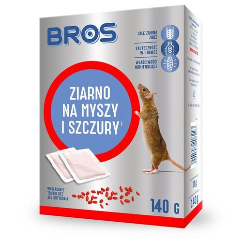 bros ziarno na myszy/szczury 140g 1