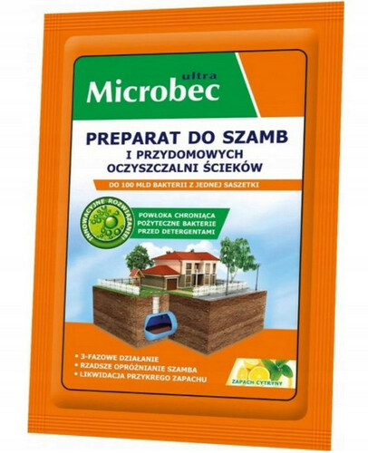 bros microbec do szamb 18x25g. 207 A 1