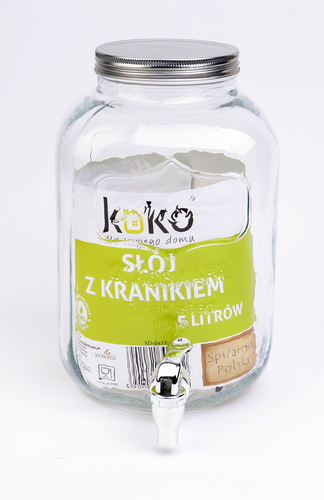 słój 5l z kranikiem KO-5432 1