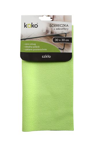 KOKO szkło ścierka mikrofibra 30x30cm KO-7214 1