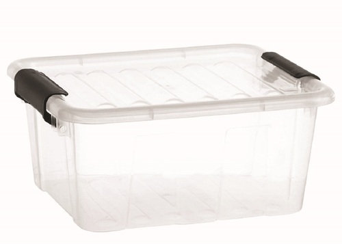 Pojemnik Home Box z pokr. 2L przezr./szary 2235 1