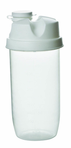 plast team bidon/shaker 0,5L biały 1