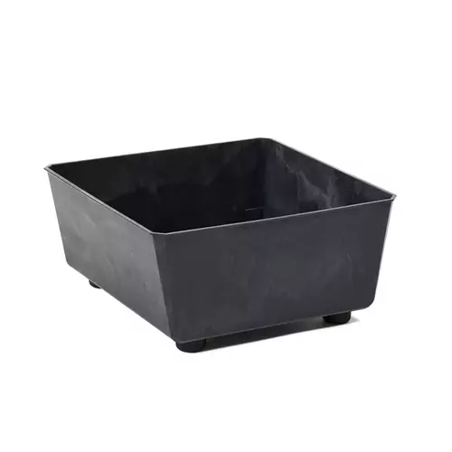 Skrzynka Saga 375x170 recycled - czarny beton LA306-71 1