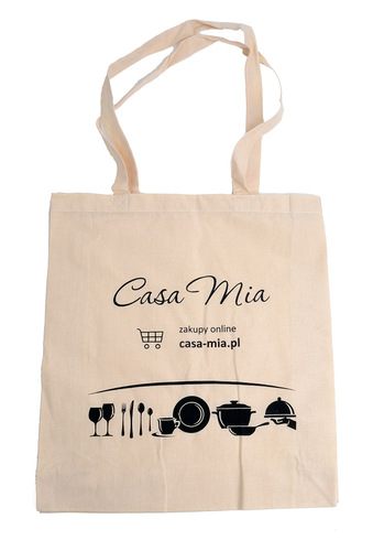 torba materiałowa logo "casa mia" 1