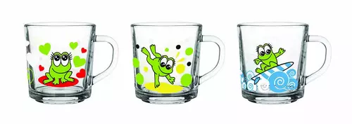 kubek szymek 220ml mix żabki kpl 3szt 1