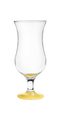 kieliszek koktajlowy 420ml dno żółte 1