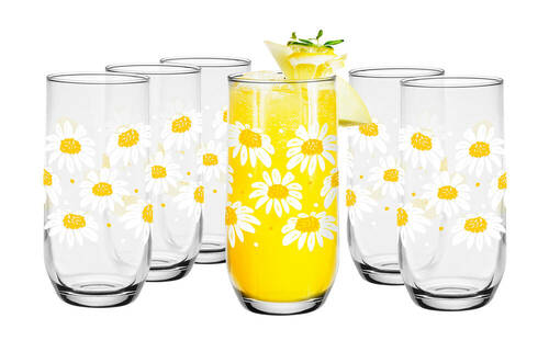 Szklanka 400ml stokrotki KPL 1