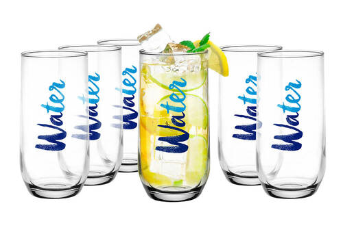 Szklanka 400ml water kpl 1