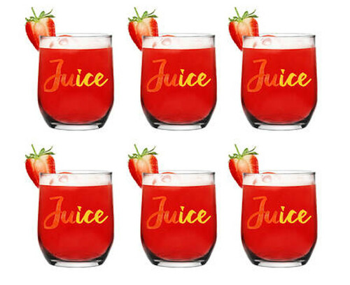Komplet Szklanek 300ml Juice 1
