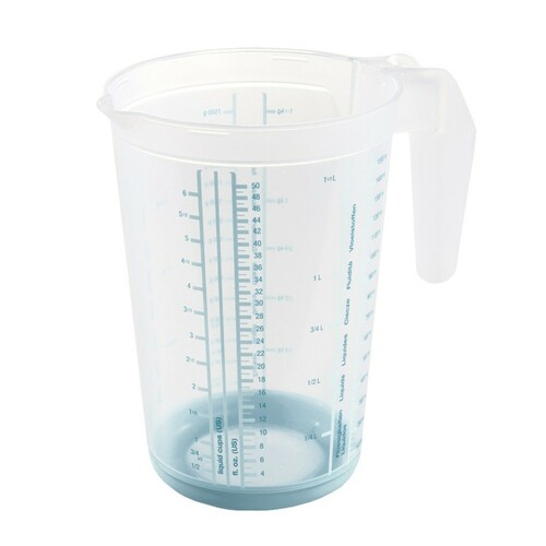 Keeep massimo kubek z miarką 1,5L antypoślizg nordic blue 1