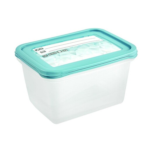 Zestaw 2x mia "Magic Ice" pojemnik prostokątny na żywność z etykietą 2L Nordic Blue 1