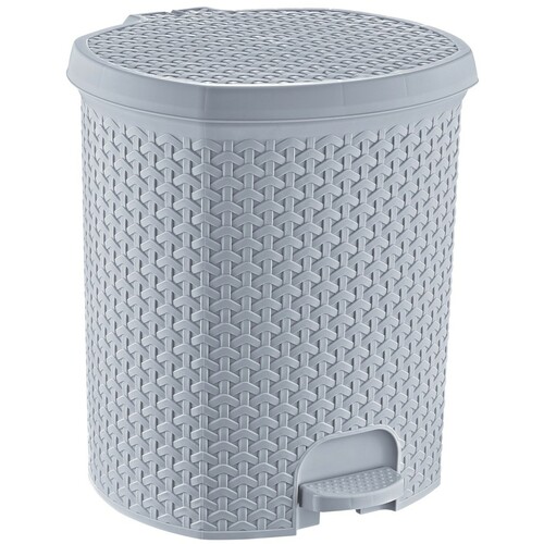 Keeep Tjark Kosz na śmieci "rattan-style" 21L nordic grey 1