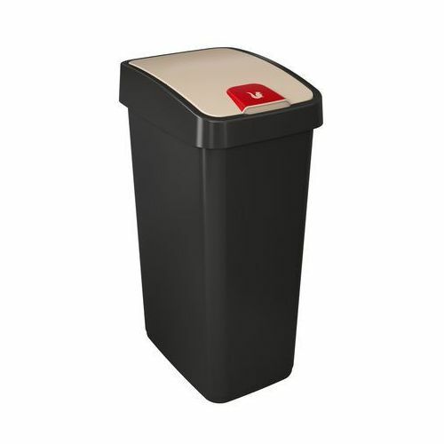 Keeep magne kosz na śmieci z naciskaną pokr. 45l grafit 1