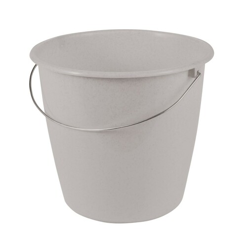 Keeep Erik wiadro z uchwytem metalowym 10L nordic grey 1