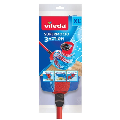 VIL mop MA Super+kij 3A Velour 72206 supermocio niebies 10szt 1