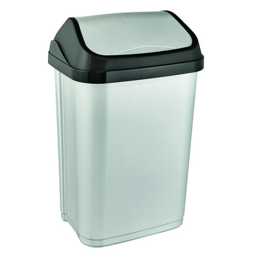 Keeep kosz SWING BIN 50L z obr.pokr swantje jasnosrebrny 1