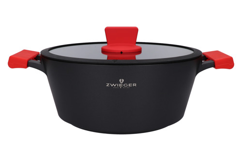 Zwieger obsidian garnek z/p 28x12cm 5L 1