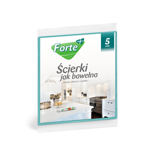 FORTE+ ścierki jak bawełna 5szt 1