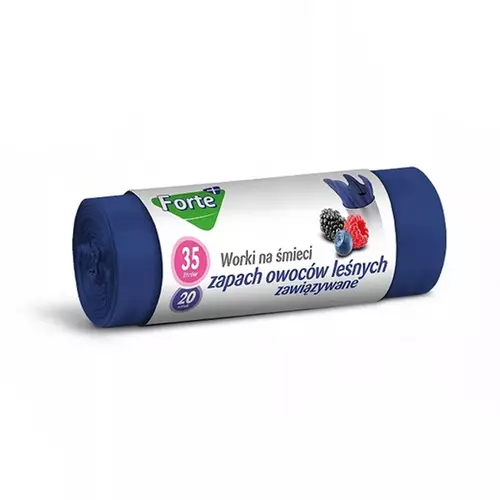 Forte+ WNS HDLD Worki zawiązywane zapach owoce leśne 60L 10szt. 1