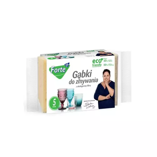 Forte+ Gąbki do zmywania 5szt. 1