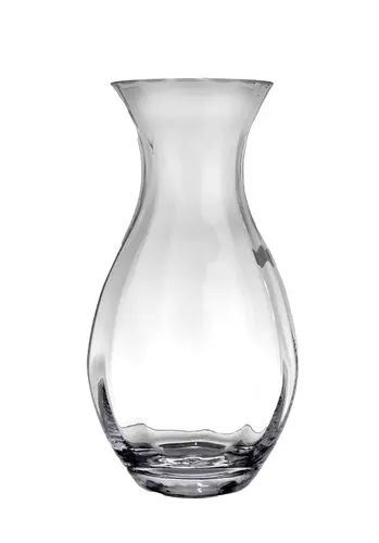 17-8345/A.Szlif.optyk.prosty+W Wazon h-25,5cm fi-13,8cm 1