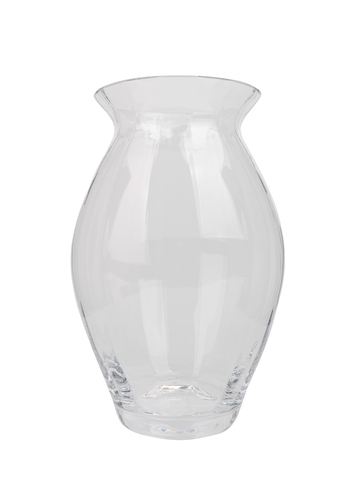 17-189/G.Szlif.optyk.prosty+W Wazon h-28cm fi-18,5cm 1