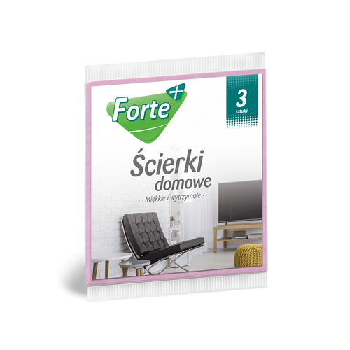 FORTE+ ścierki domowe 3szt 1