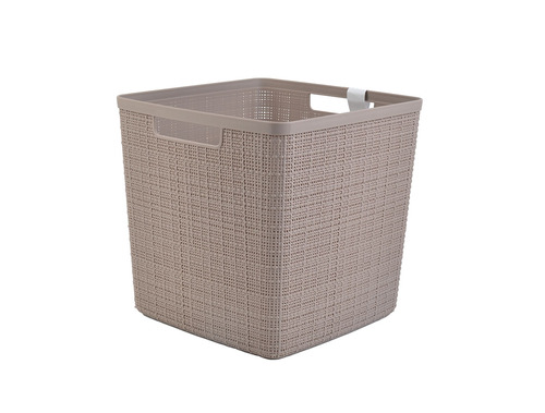 Curver Koszyk Jute kwadratowy beżowy 263684 1