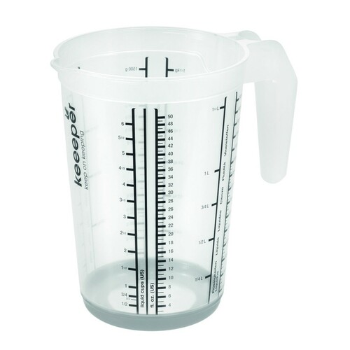 Massimo Kubek z miarką antypoślizgowy 1,5L Nordic Grey 1