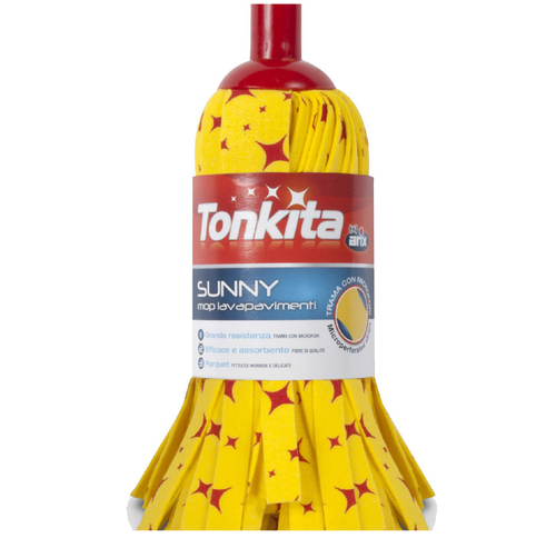ARX Mop końcówka paski Sunny żółta 1