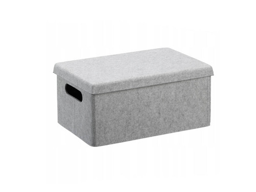 Pudełko do przechowywania Vega Felt Storage Small Mottled Light Gray 1