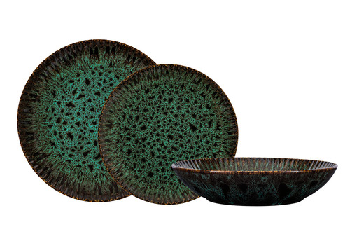 Stoneware Jade Kpl. talerzy 4/12 S010T 1