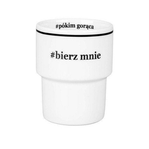 Kubek Hel 300ml b/u - Bierz mnie pókim gorąca 2189A 1