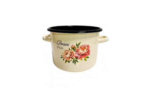 IG Garnek emalia 16cm Piwonia 2L B/P 9555 1