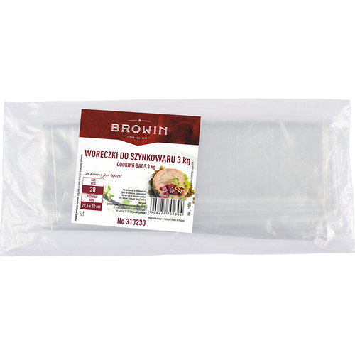 woreczki foliowe 22,5x32/004-20szt do SZY30SN 3 kg 1