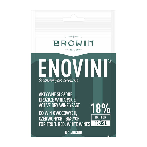 drożdże suszone do wina ENOVINI 7g 400300 1